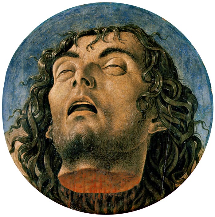 Photo:  Giovanni Bellini, Head of St. John the Baptist, ca. 1464